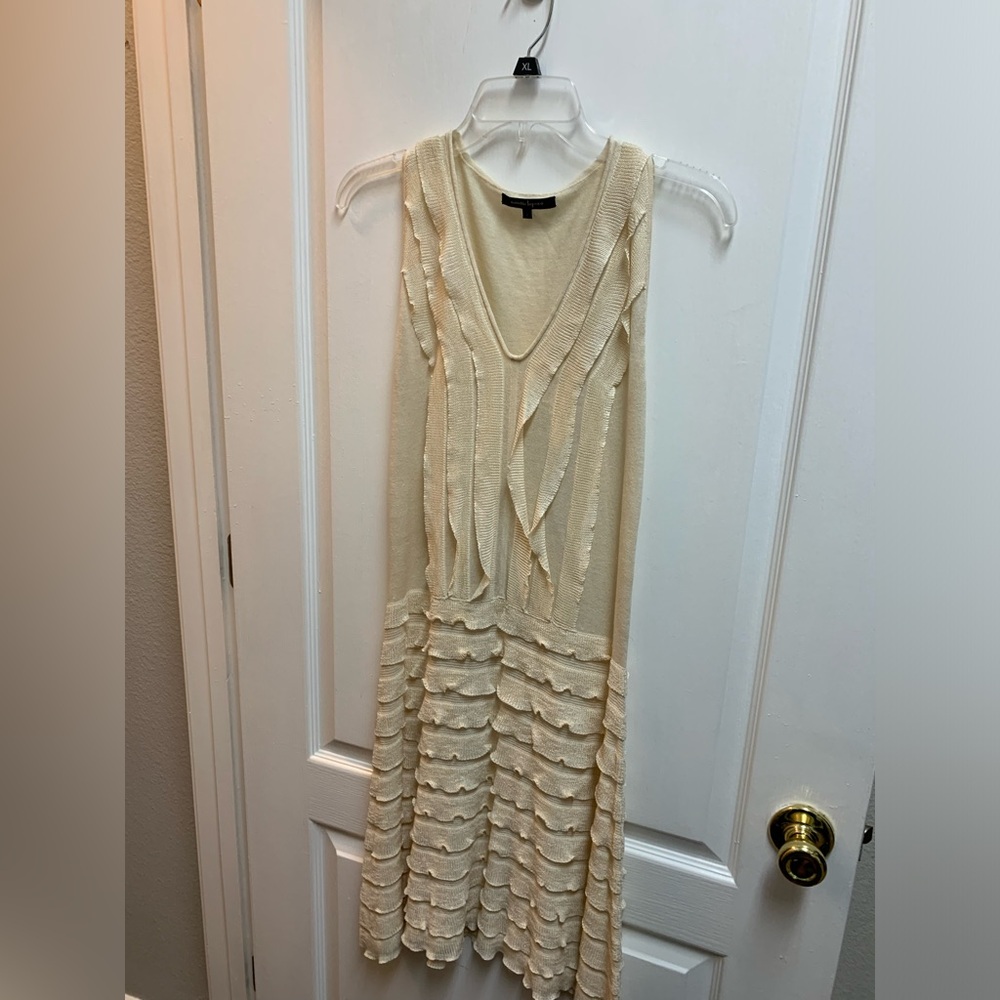 Nanette Lepore Cream Knit dress
